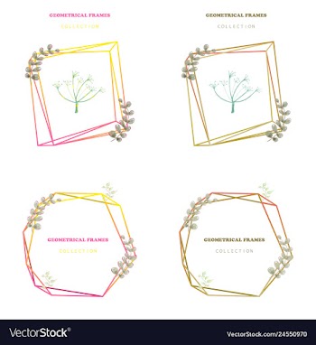 Floral elegant botanical card design with vector image