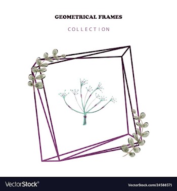 Floral elegant botanical card design with vector image