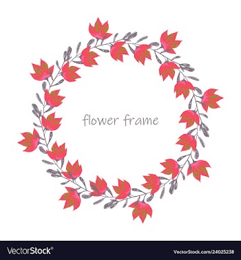 Floral elementscolorful floral collection with vector image