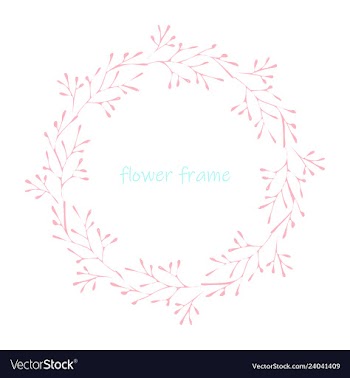 Floral elementscolorful floral collection with vector image