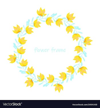 Floral elementscolorful floral collection with vector image