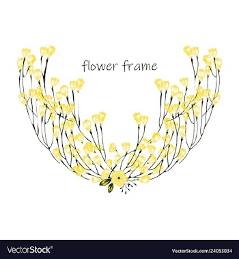 Floral elementscolorful floral collection with vector image