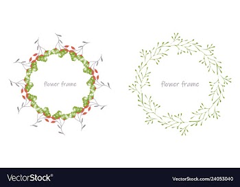 Floral elementscolorful floral collection with vector image
