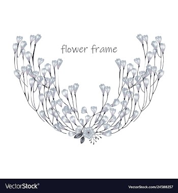 Floral elementscolorful floral collection with vector image