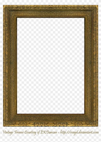 Floral Embossed Frame 5 By Ekduncan By Eveyd - Antique Square Picture Frames