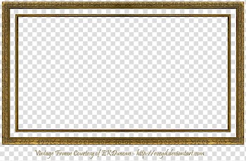 Floral Embossed Frame , brown frame transparent background PNG clipart