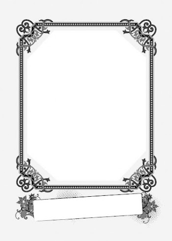 Floral flourish frame, vintage illustration. | Free Photo - rawpixel