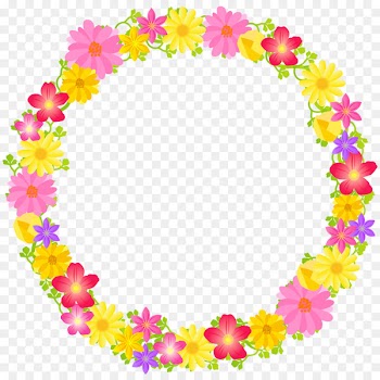 floral flower circle.png - others 