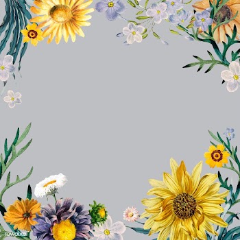 Floral frame background | Free stock vector - 544958