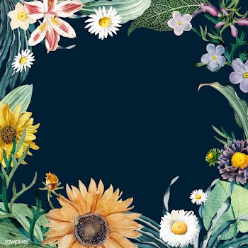 Floral frame background | Free stock vector - 545002