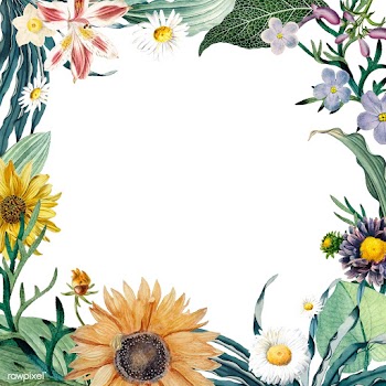Floral frame background | Free stock vector - 545003