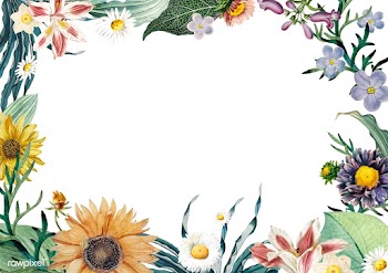 Floral frame background | Free stock vector - 545009