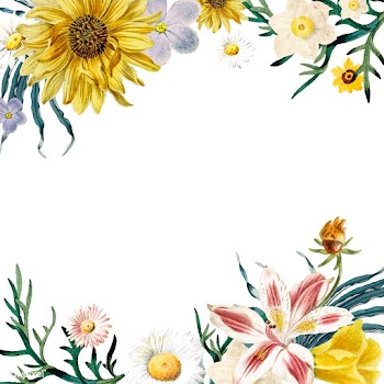 Floral frame background | Free stock vector - 545010