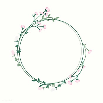 Floral frame badge | Free stock vector - 544762