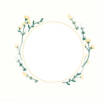 Floral frame badge | Free stock vector - 544785