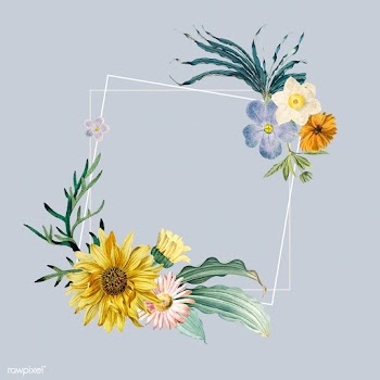 Floral frame badge | Free stock vector - 544916