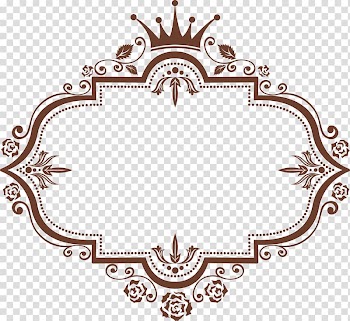 Floral frame illustration, Coffee, Coffee crown frame transparent background PNG clipart
