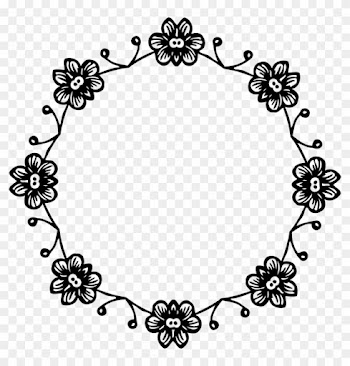Floral Frame - Transparent Floral Frame Png