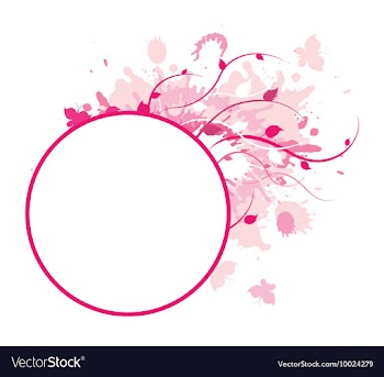 Floral frame vector image