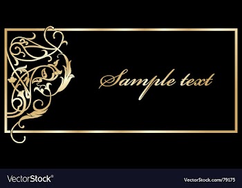 Floral frame vector image