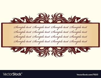 Floral frame vector image