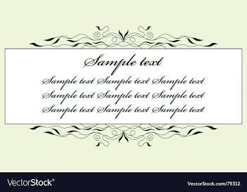 Floral frame vector image
