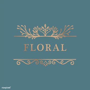 Floral gold frame background | Free stock vector - 553289