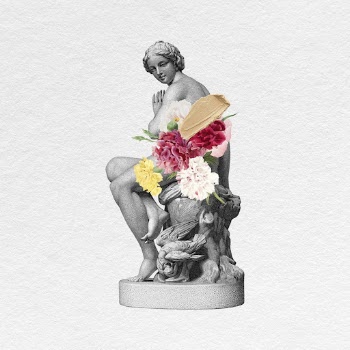 Floral Greek goddess statue, surreal | Free Photo - rawpixel