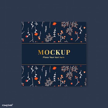 Floral greeting card | Free stock vector - 544800