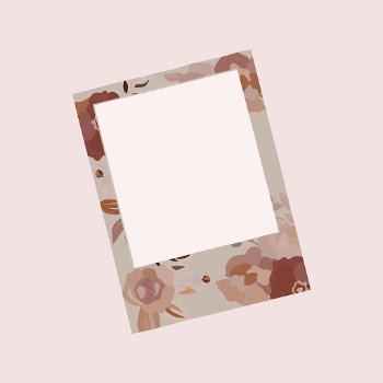 Floral instant film frame clipart, | Free Vector - rawpixel