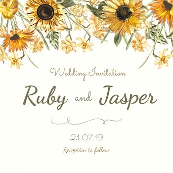 Floral invitation design | Free stock vector - 501036