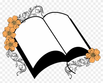 Floral Journal Record Bible Wedding Memorial - Bible Borders And Frames