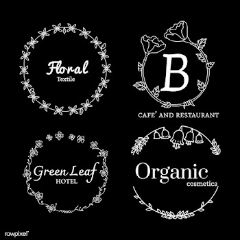 Floral logo designs set | Free stock vector - 591902