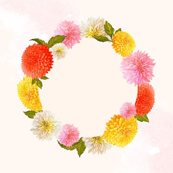 Floral mockup frame illustration | Free stock vector - 562801