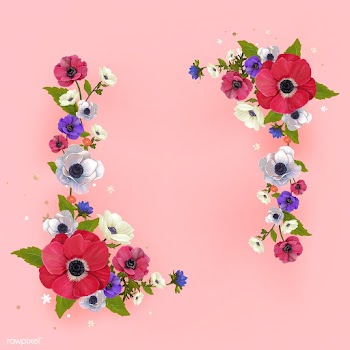 Floral mockup frame illustration | Free stock vector - 562802