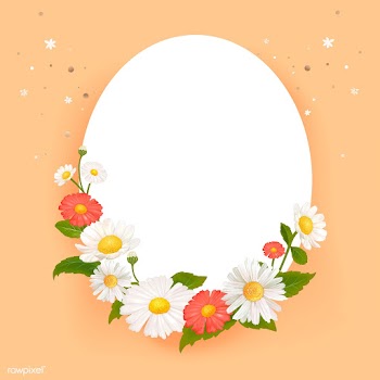 Floral mockup frame illustration | Free stock vector - 562815