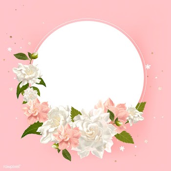 Floral mockup frame illustration | Free stock vector - 562819