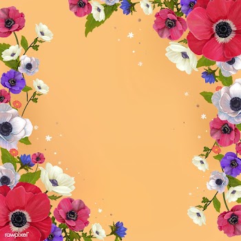 Floral mockup frame illustration | Free stock vector - 562826