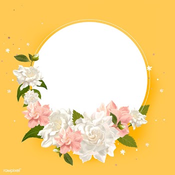 Floral mockup frame illustration | Free stock vector - 562839