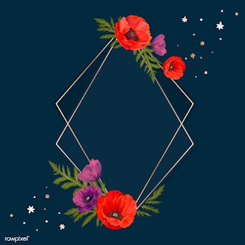 Floral mockup frame illustration | Free stock vector - 562862