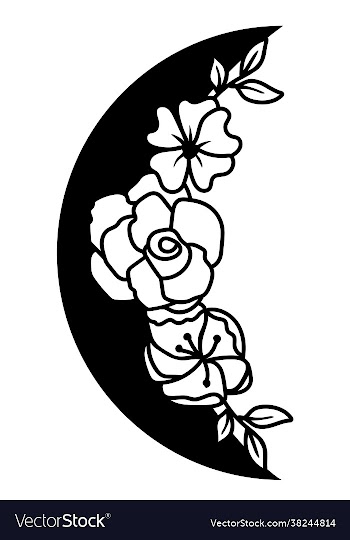 floral moon