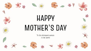 Floral mother's day template, blog | Free PSD Template - rawpixel