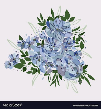 floral on light background