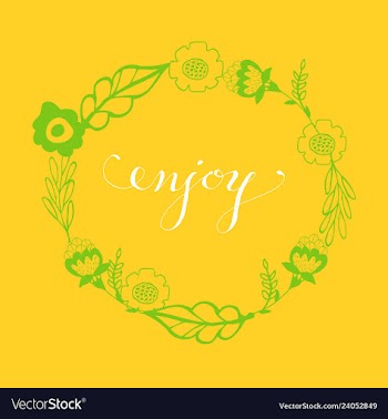 Floral ornament of leaves flowers swirls vector image