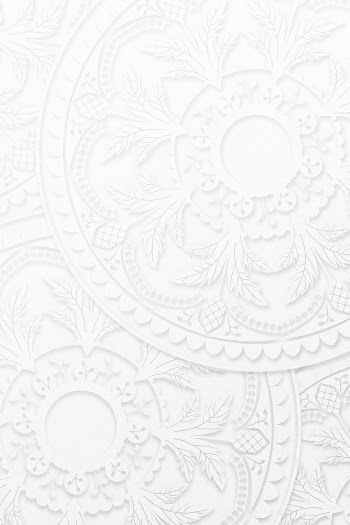 Floral ornamental white background design | Free Photo - rawpixel