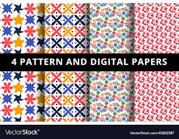 floral pattern and digital paper