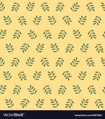 floral pattern on a light brown background