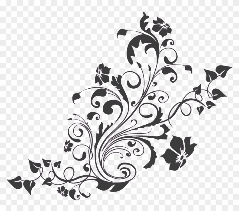 Floral Pattern Png - Pretty Flower Design Shower Curtain