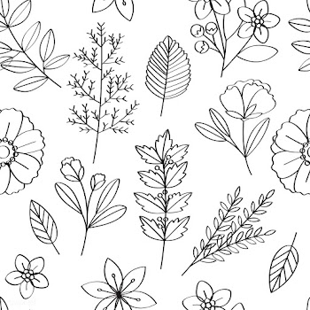 Floral patterned background | Free stock vector - 389833