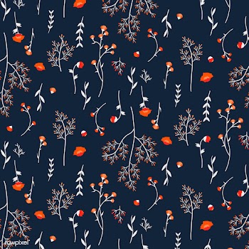 Floral patterned background | Free stock vector - 544781